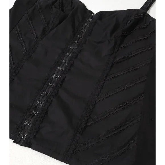 Vintage rare Tripp Corset Frilly Goth plus 4x - Picture 5 of 8